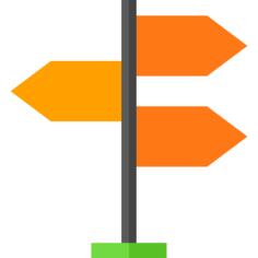 Directional sign
