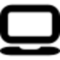 Monitor with rounded shape