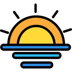 日落