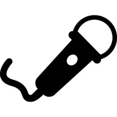 Microphone with cable