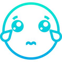 哭
