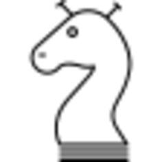 Horse head silhouette variant