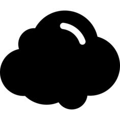Storm cloud with shine
