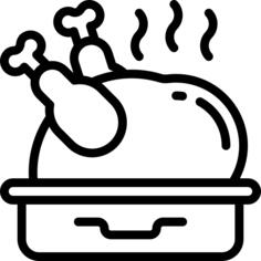 Roast chicken