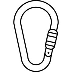 Metal outline lock