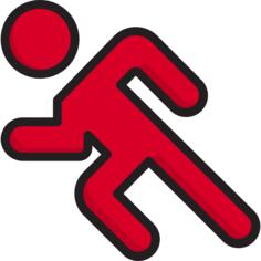 跑