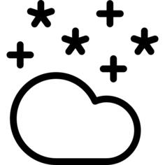 Cloudy night