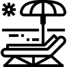 日光浴床