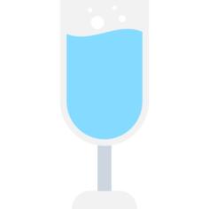 Glass of water