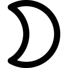 Crescent moon