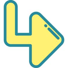 Turn right