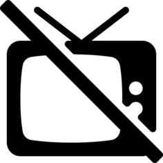 No television
