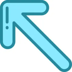 对角线箭头