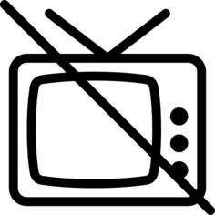 No television