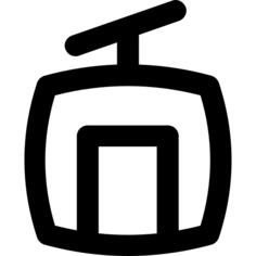 Cable car cabin