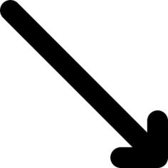 Diagonal arrow