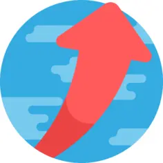 向上箭头
