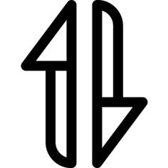 Up and down arrows