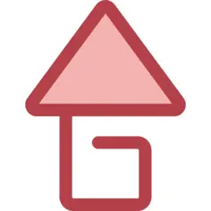 向上箭头