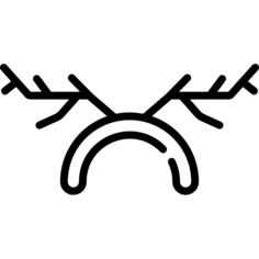 Deer horns