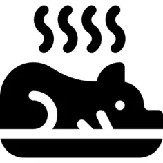 Roasted pig