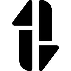 Up and down arrows