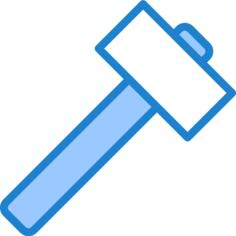 Dead blow hammer