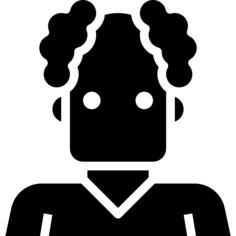 秃