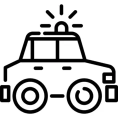警车