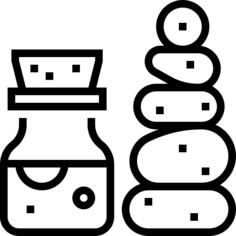 Hot stones
