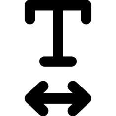 Text width