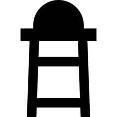 高脚椅