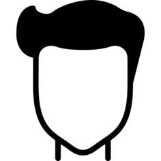 男人的头发