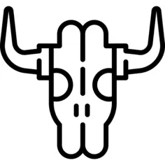 Bull skull
