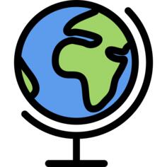 Earth globe