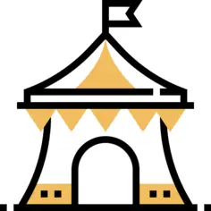 Circus tent