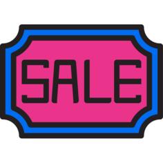 Sale label