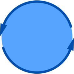 Circular arrows