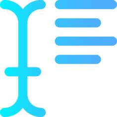 对齐文字
