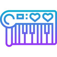Piano keyboard