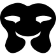 Mask little black shape