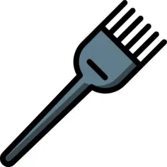 Hair dye brush