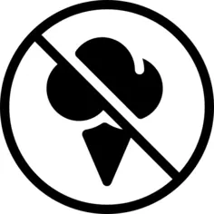 No ice cream