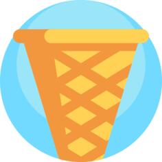 Waffle cup