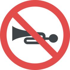 No music