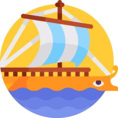 三列桨座战船