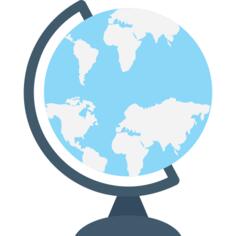 Earth globe