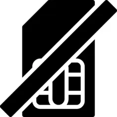 No sim card
