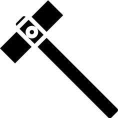 Dead blow hammer