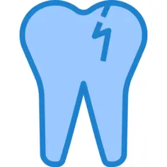 Broken tooth